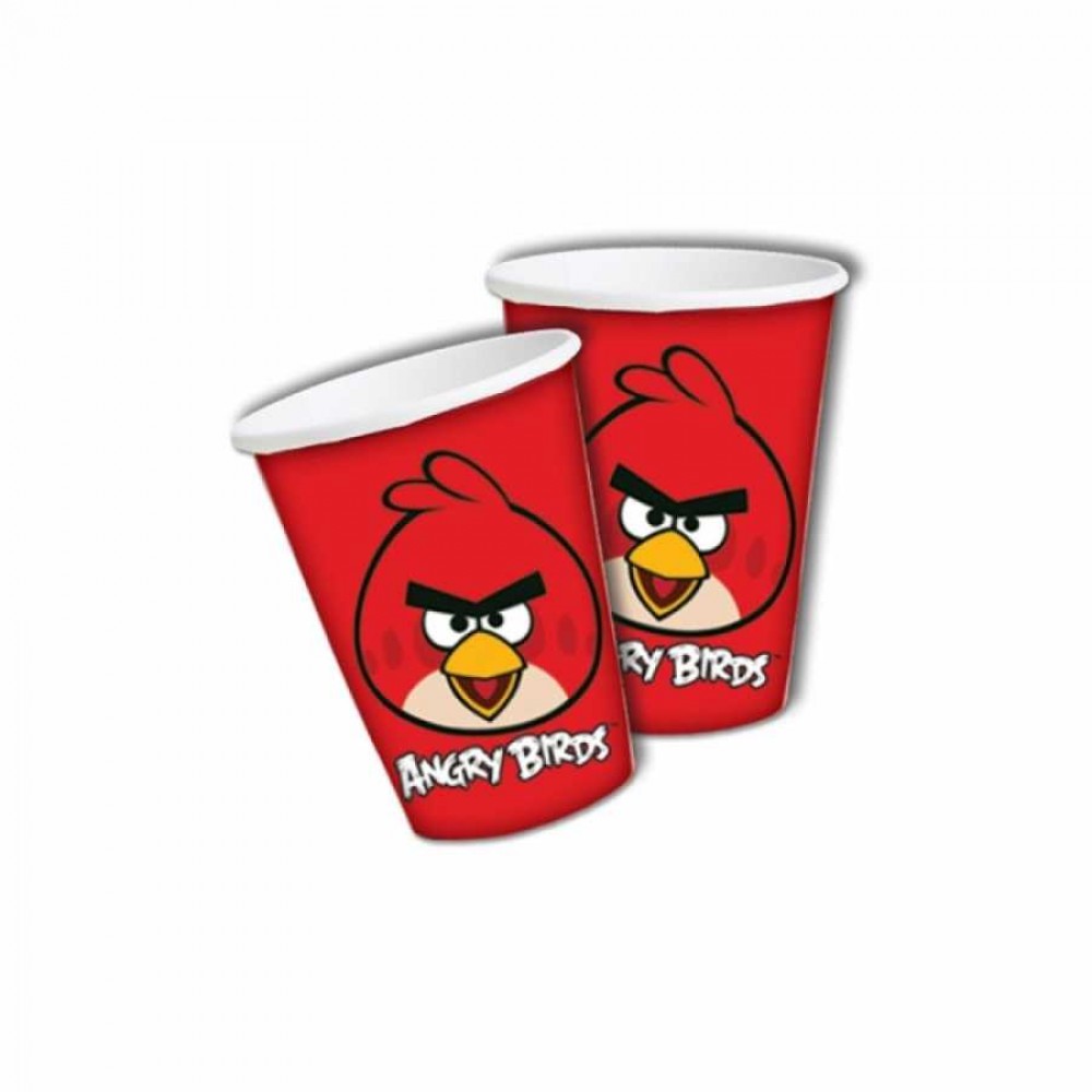 Angry Birds Karton Bardak